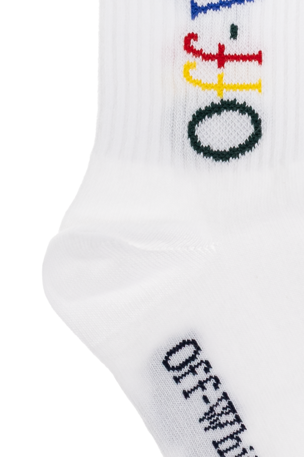 Off-White Kids Calcetines con logo