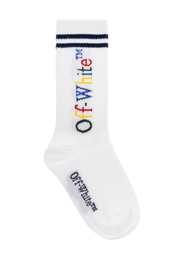 Off-White Kids Calcetines con logo