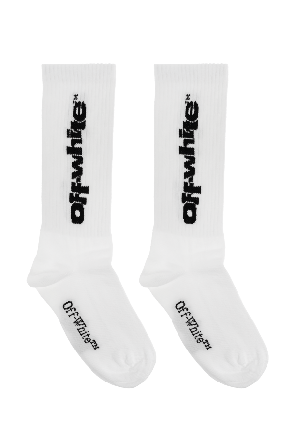 Cotton socks with logo, zdjęcie 1 Cotton socks with logo od Off-White Kids