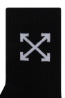 Off-White Kids Cotton socks with logo