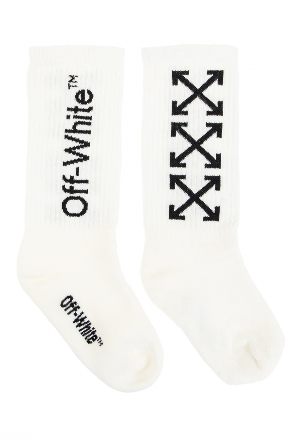 Off-White Kids Socks with logo