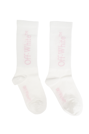 Cotton socks with logo