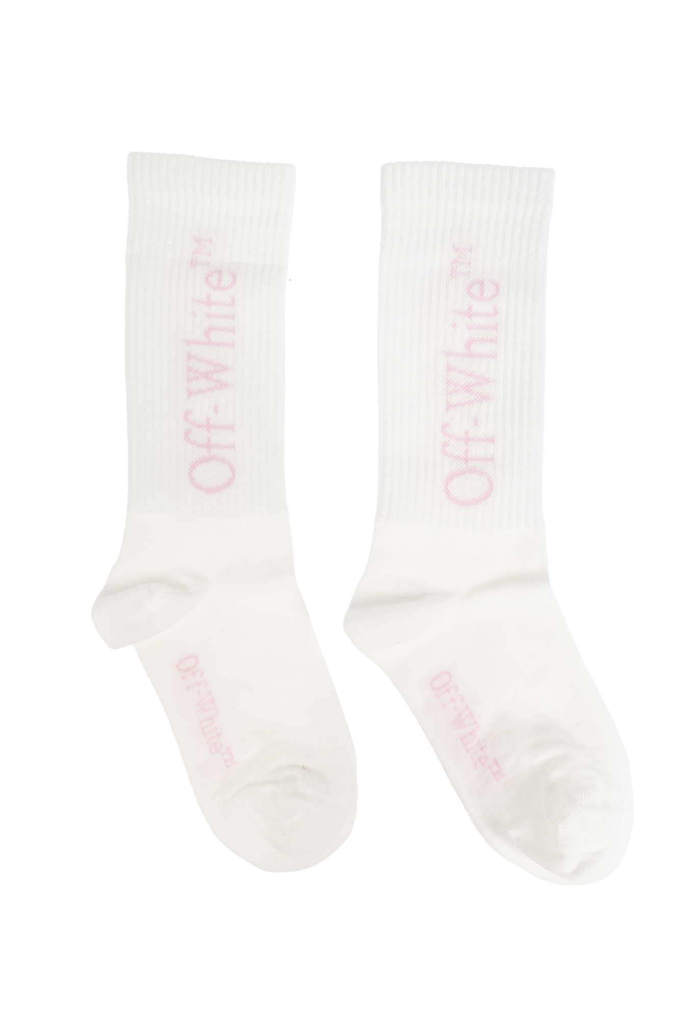 Off-White Kids Cotton socks with logo