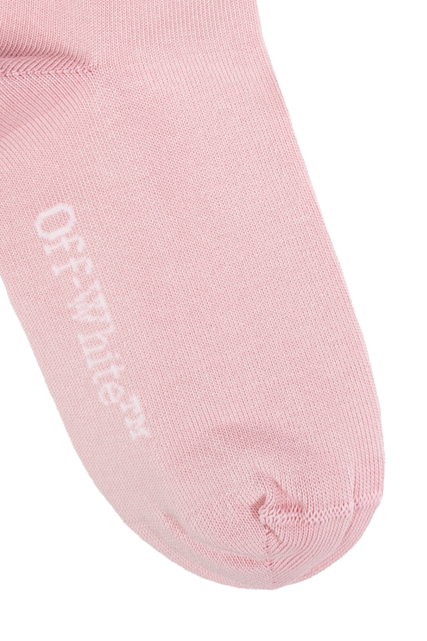 Off-White Kids Cotton socks with logo