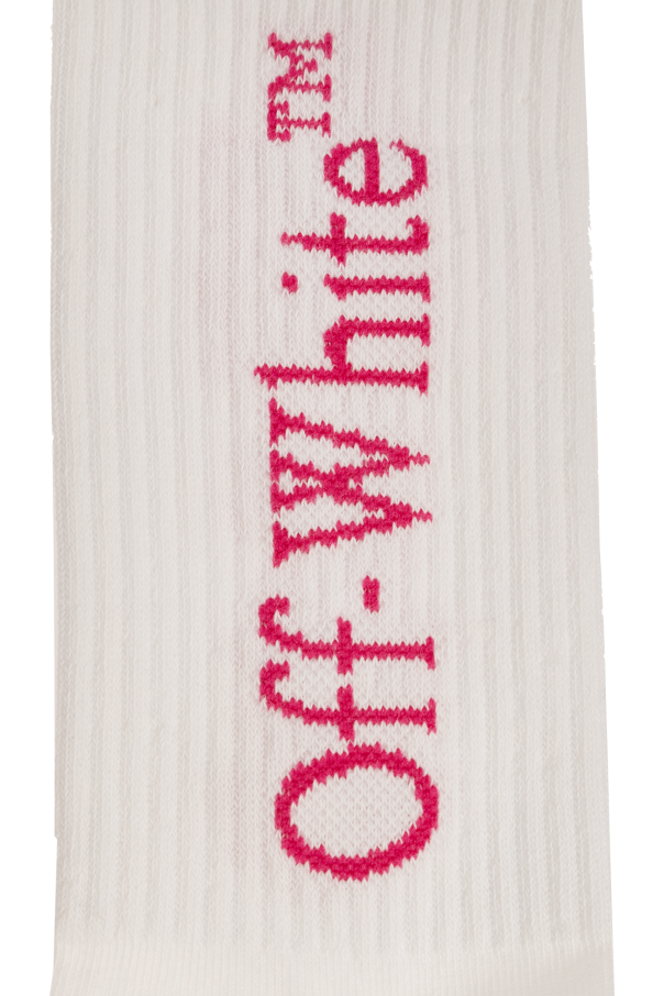 Off-White Kids Long socks with logo