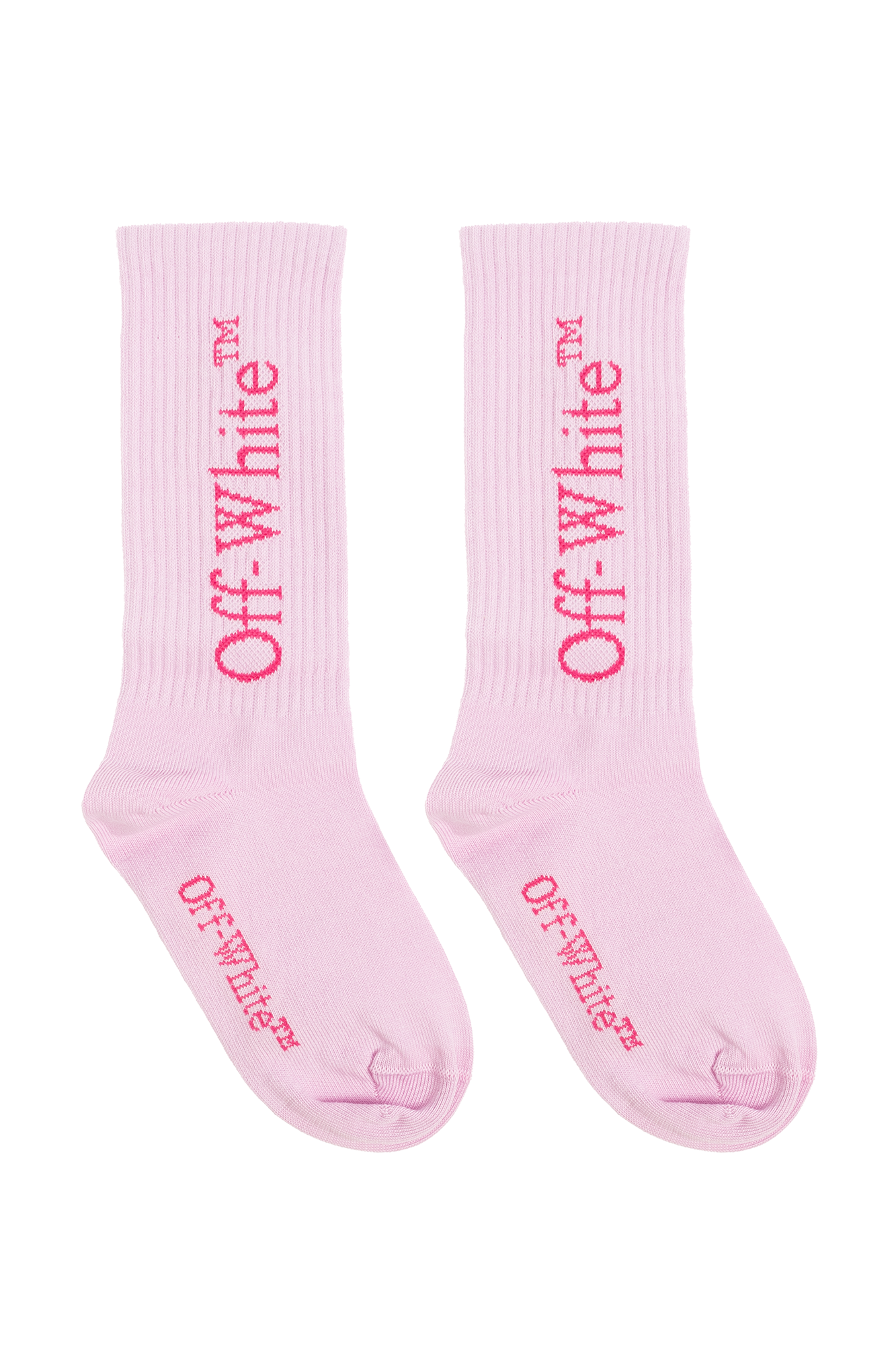 Off-White Kids Long socks with logo