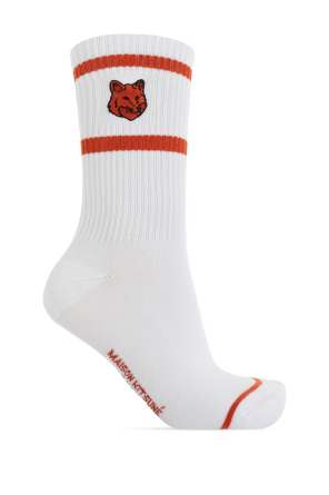 Calcetines con logo od Maison Kitsuné