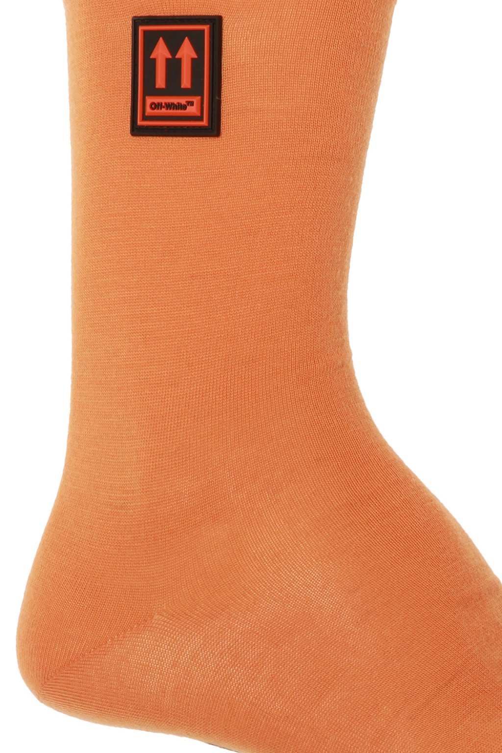 off white socks orange