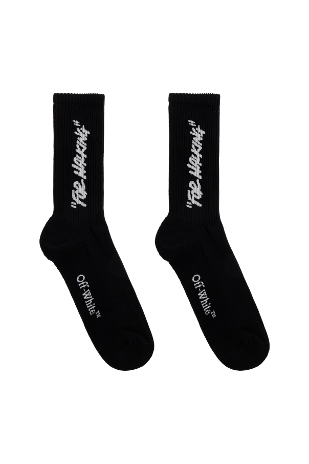 Off-White Calcetines con logo