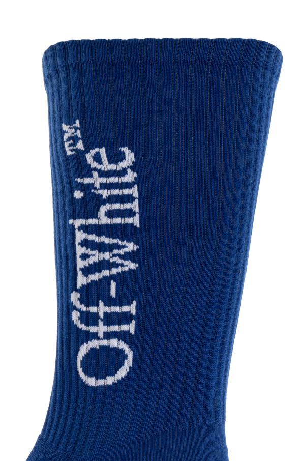 Off-White Socken mit Logo