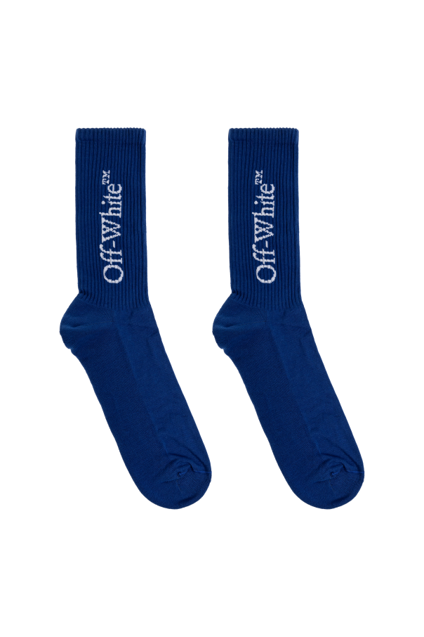 Off-White Socken mit Logo