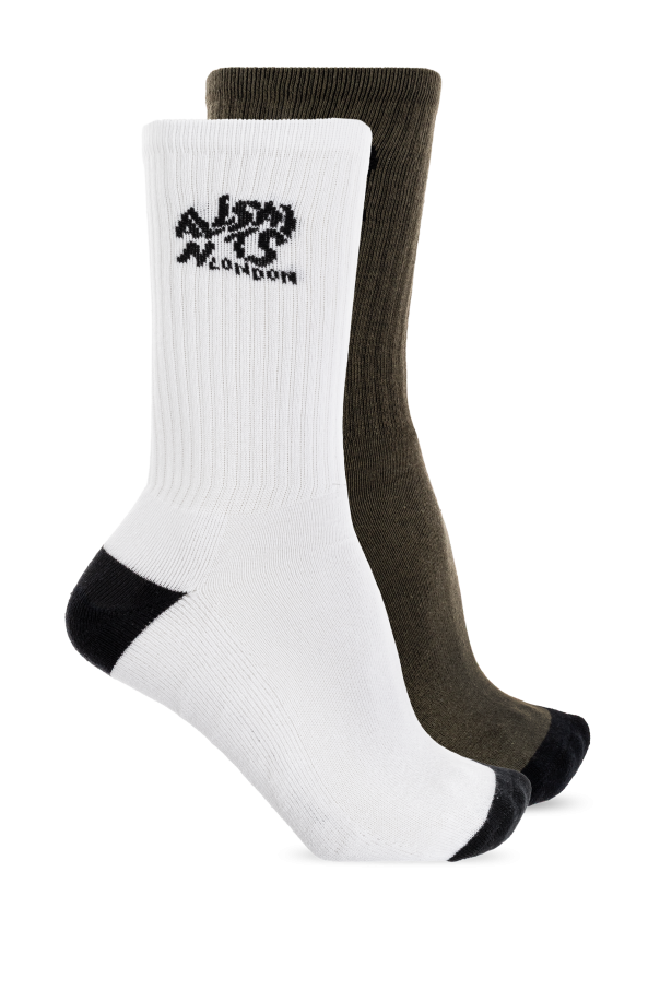 2-pack of 'Orlando' socks, zdjęcie 1 2-pack of 'Orlando' socks od AllSaints