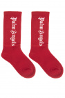 Palm Angels Kids Socks with logo