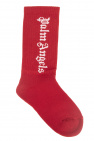 Palm Angels Kids Socks with logo