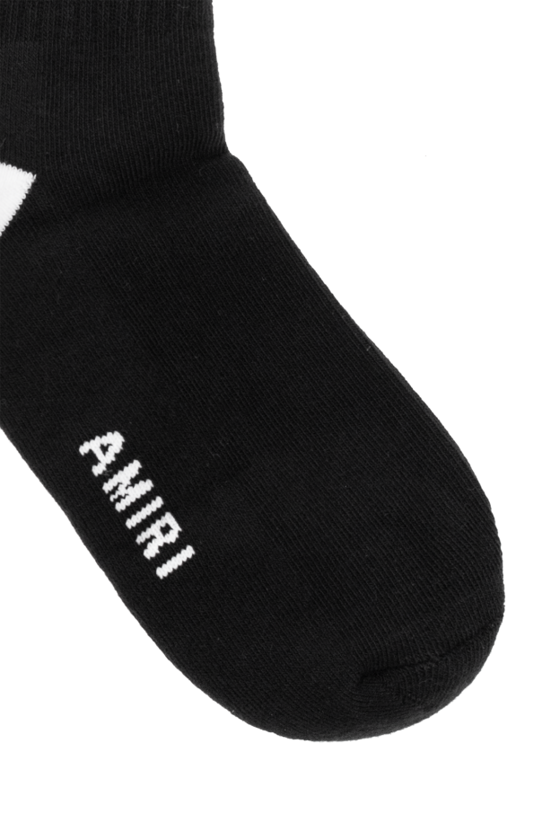 Amiri Kids Socks with logo