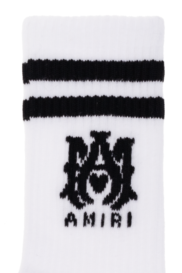 Amiri Kids Socks with logo