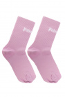 Palm Angels Kids Socks with logo