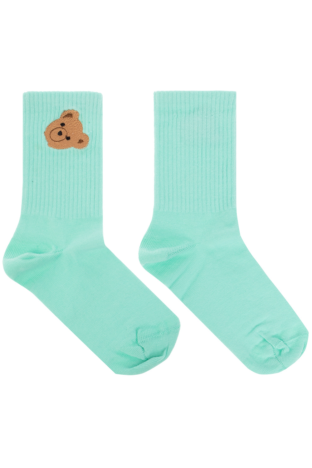 Palm Angels Kids Socks with teddy bear