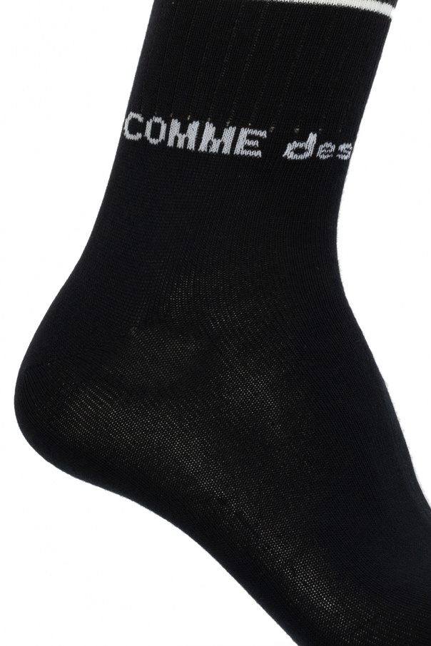 get the app Logo-embroidered socks