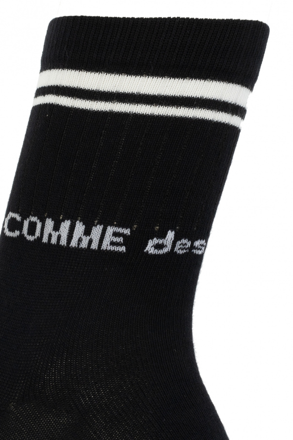 get the app Logo-embroidered socks