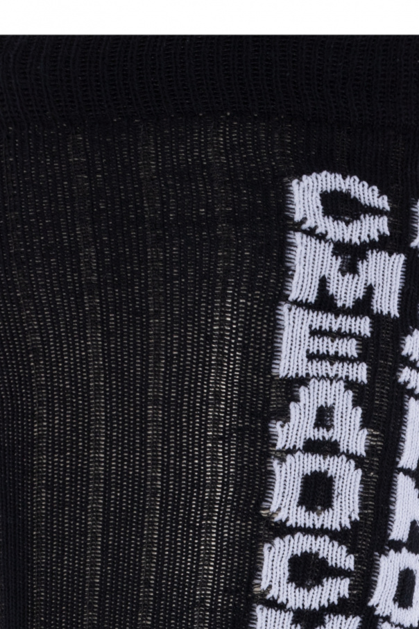 Comme des Garçons Homme Plus Long socks with logo