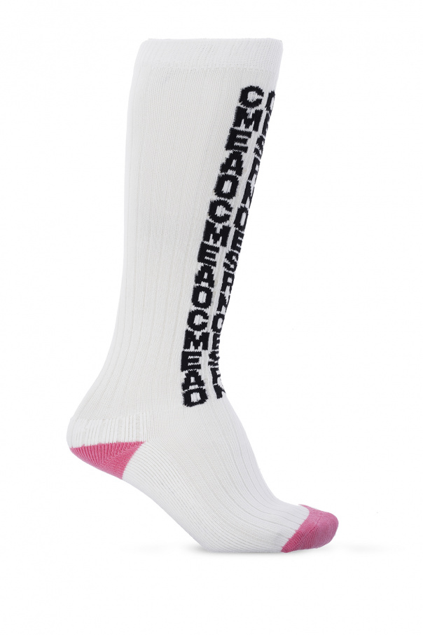 Comme des Garçons Homme Plus Long socks with logo