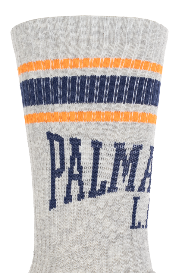 Palm Angels Socks with logo