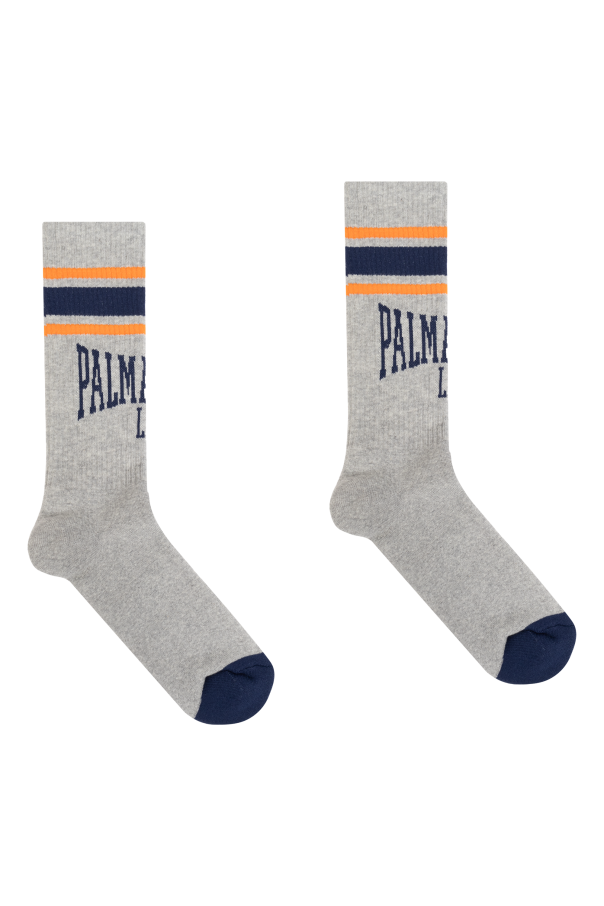 Palm Angels Socks with logo