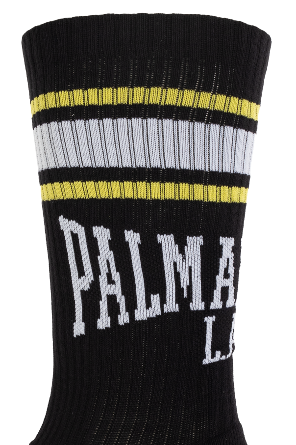 Palm Angels Socks with logo