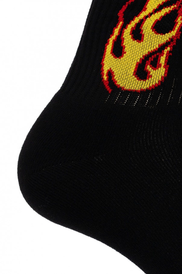 Palm Angels Socks with logo