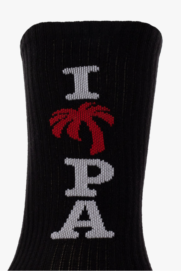 Palm Angels Socks with logo