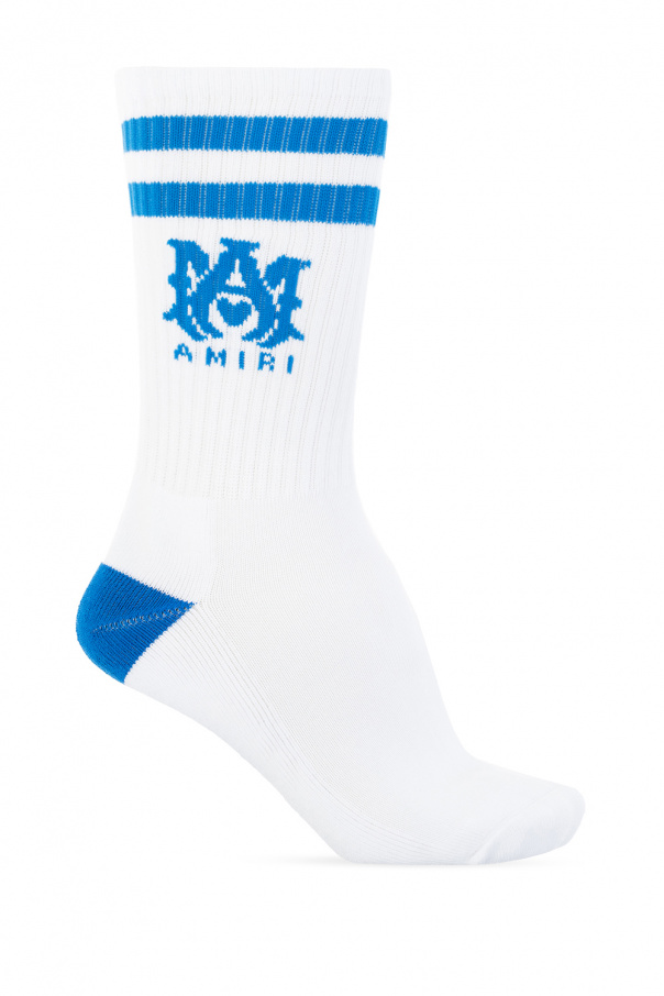 Amiri Socks with logo