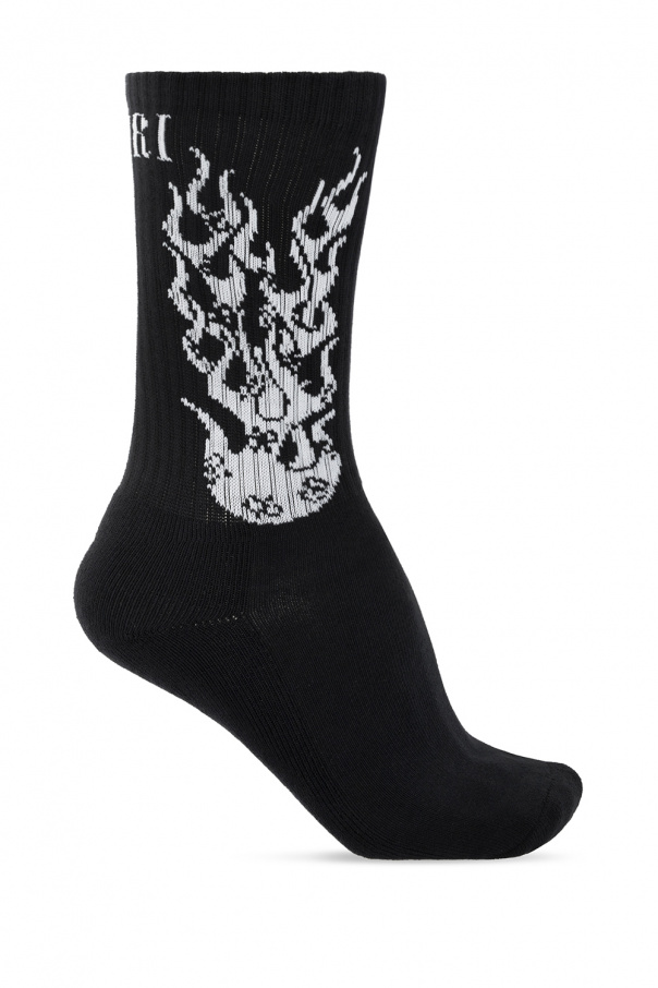 Amiri Socks with logo