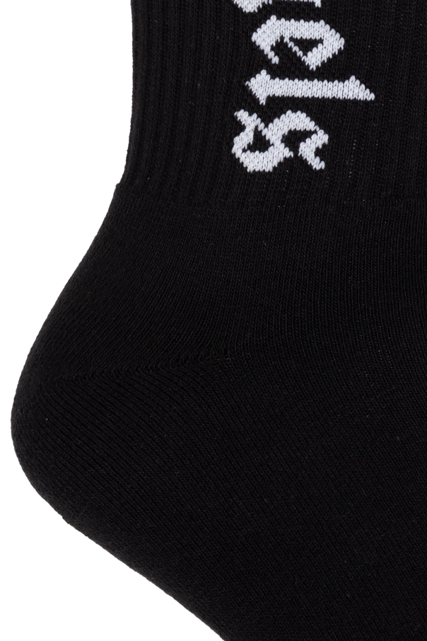 Palm Angels Socks with logo