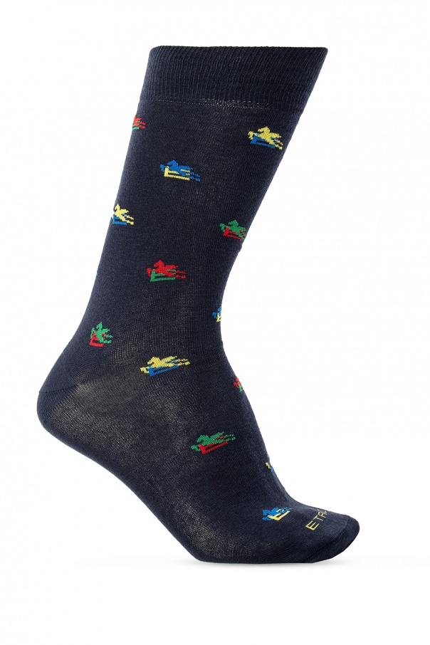 Etro Logo socks