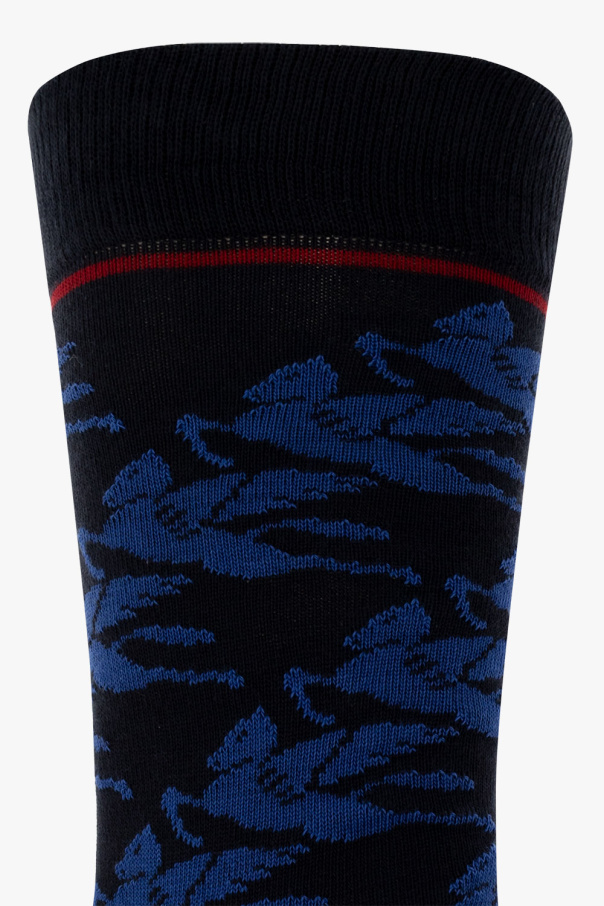 Etro Pegaso motif socks
