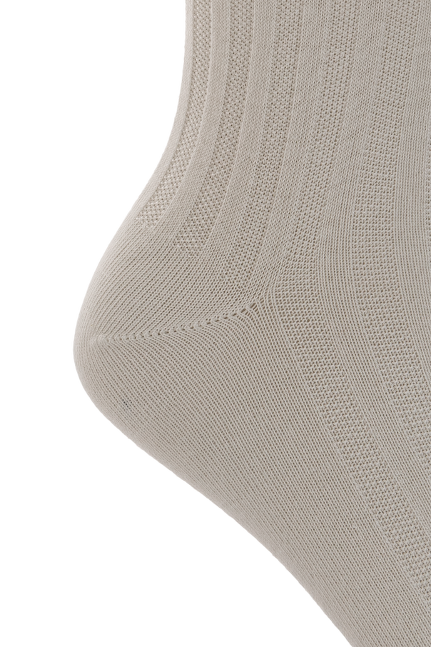 Lacoste Cotton Logo Ribbed Socks