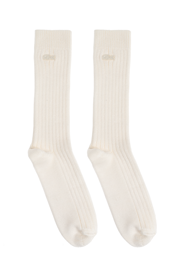 LACOSTE RUNWAY Skarpety z naszywką z logo