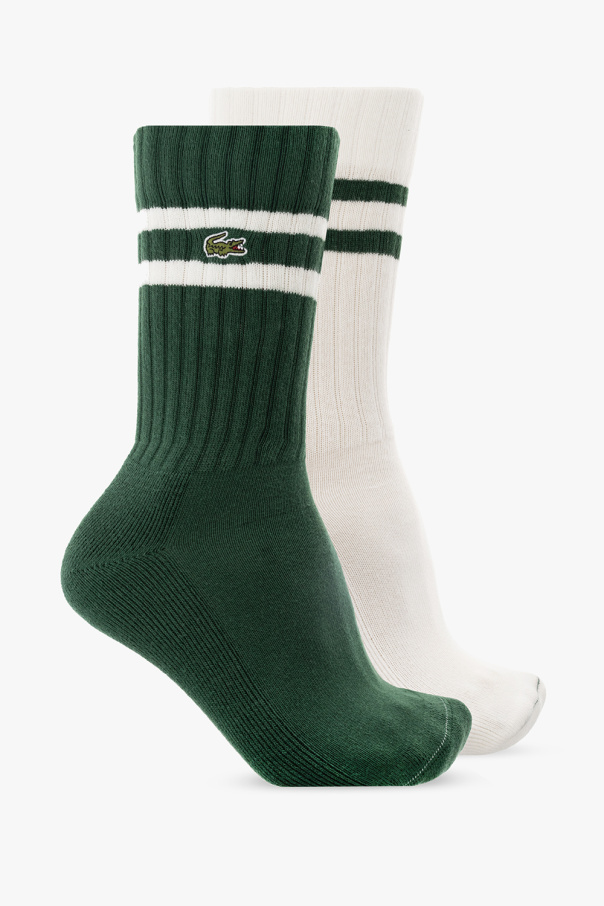 lacoste 42sfa00261t4 Branded socks 2-pack