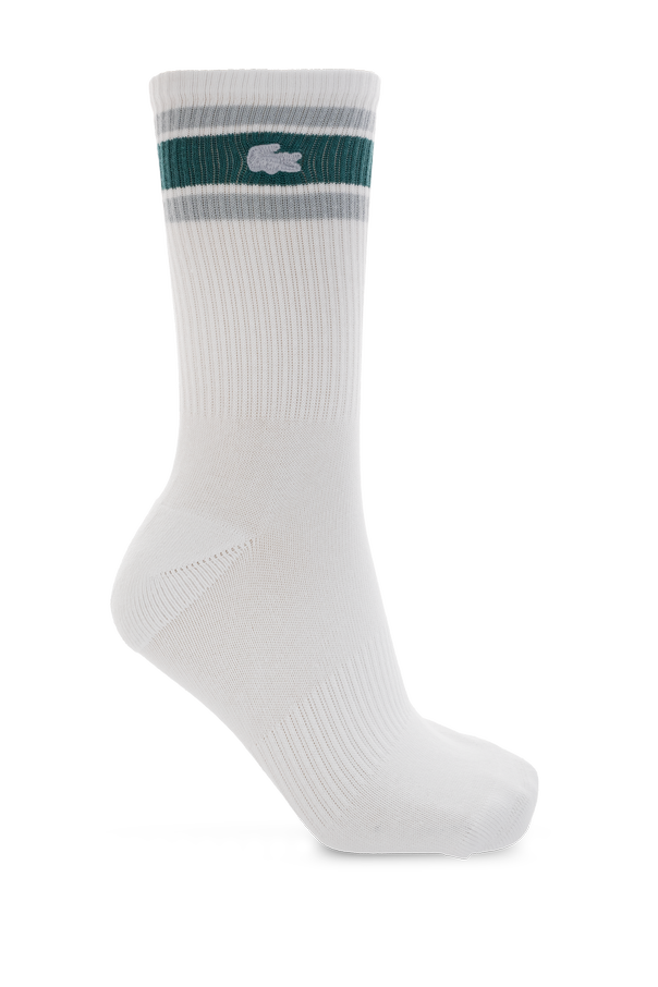 Lacoste Lacoste Crew Socks Two-Pack – White