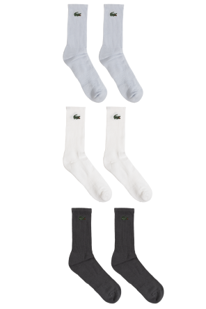 Lacoste Three-pack of socks with logo