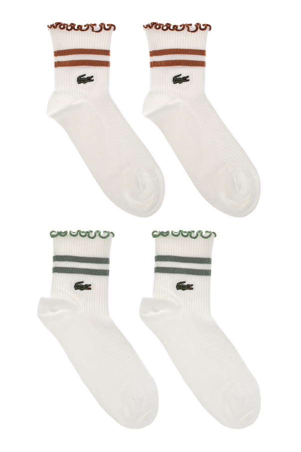 Lacoste Pack doble de calcetines