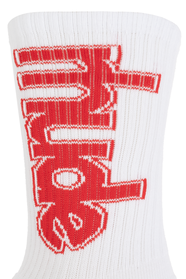Rhude Socks with embroidered logo