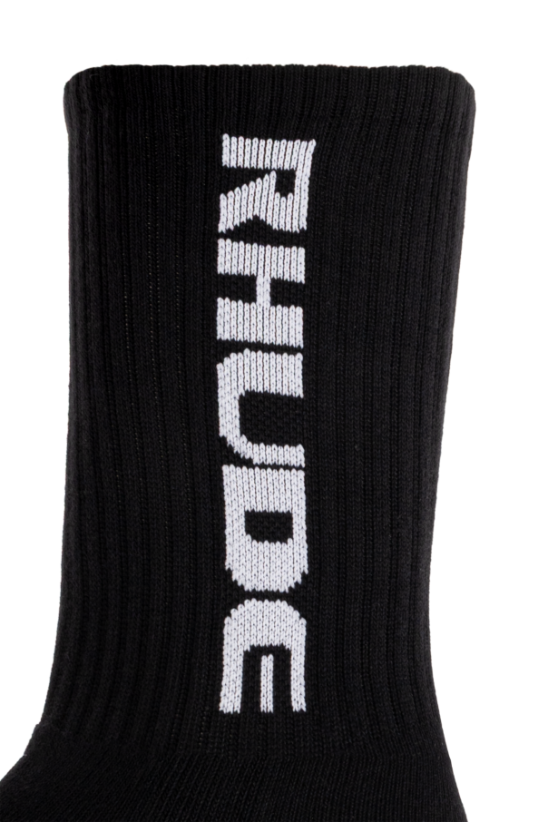 Rhude Meias com logótipo