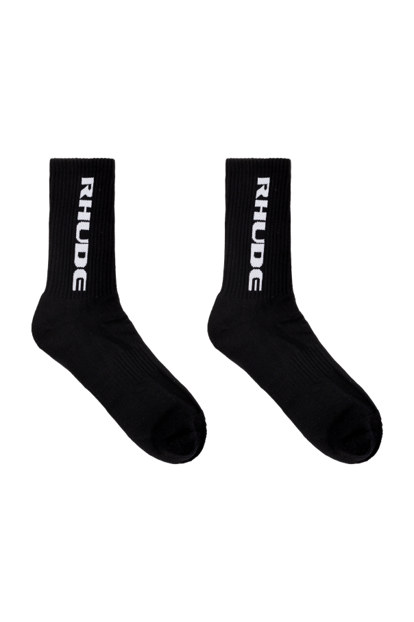 Rhude Meias com logótipo