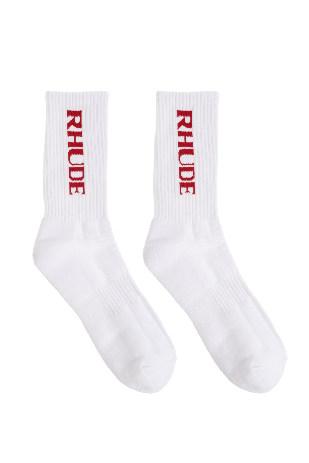Rhude Meias com logótipo