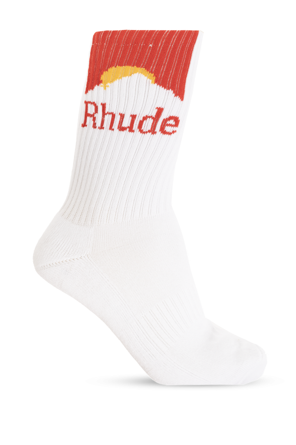 Rhude Socks with logo