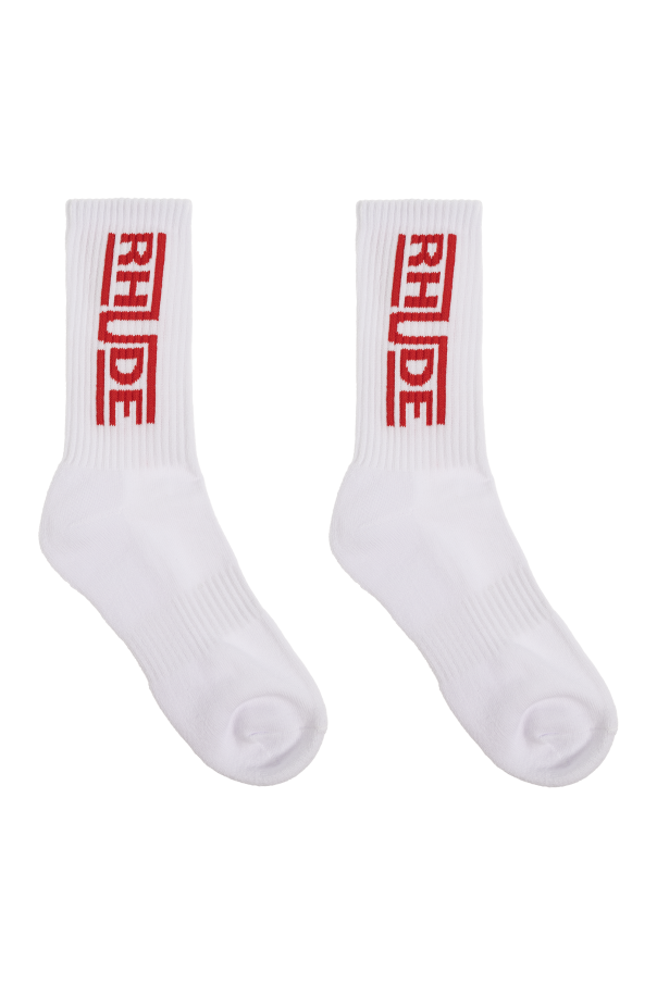 Rhude Socks with logo