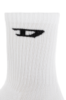 Diesel WHITE Three-pack socks SKM-D-CREW-SPORT-SOCKS
