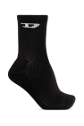 Diesel WHITE Three-pack socks SKM-D-CREW-SPORT-SOCKS